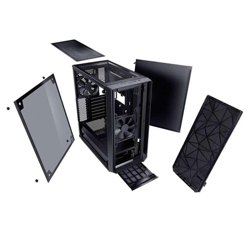 Fractal Design Meshify C Midi-Tower - black