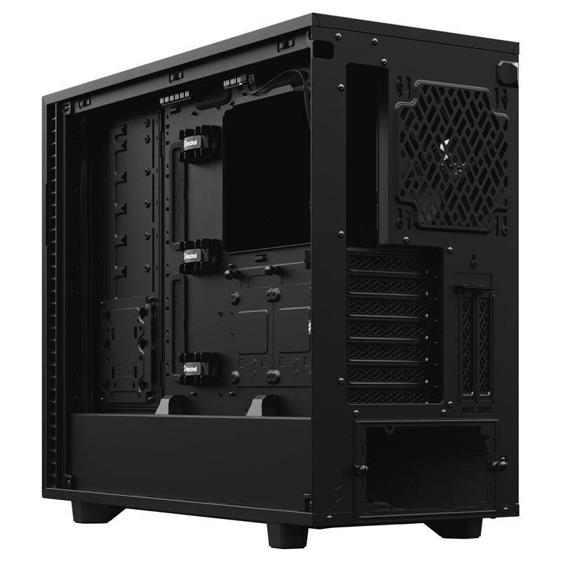 Fractal design Define 7 Black Midi-Tower - insulated, black