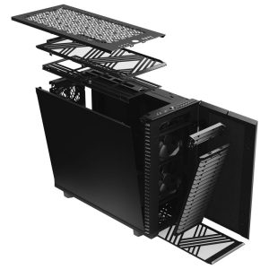 Fractal design Define 7 Black Midi-Tower - insulated, black