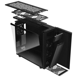 Fractal design Define 7 XL Black Dark TG Big-Tower - tinted tempered glass, insulated, black