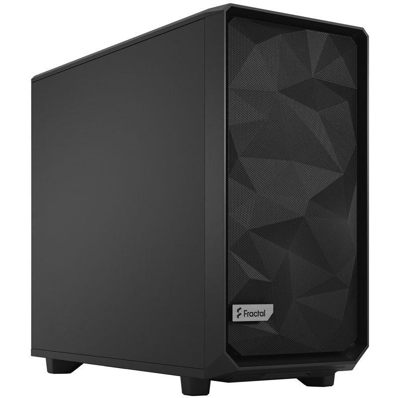 Fractal design Meshify 2 Black Solid Midi-Tower, black