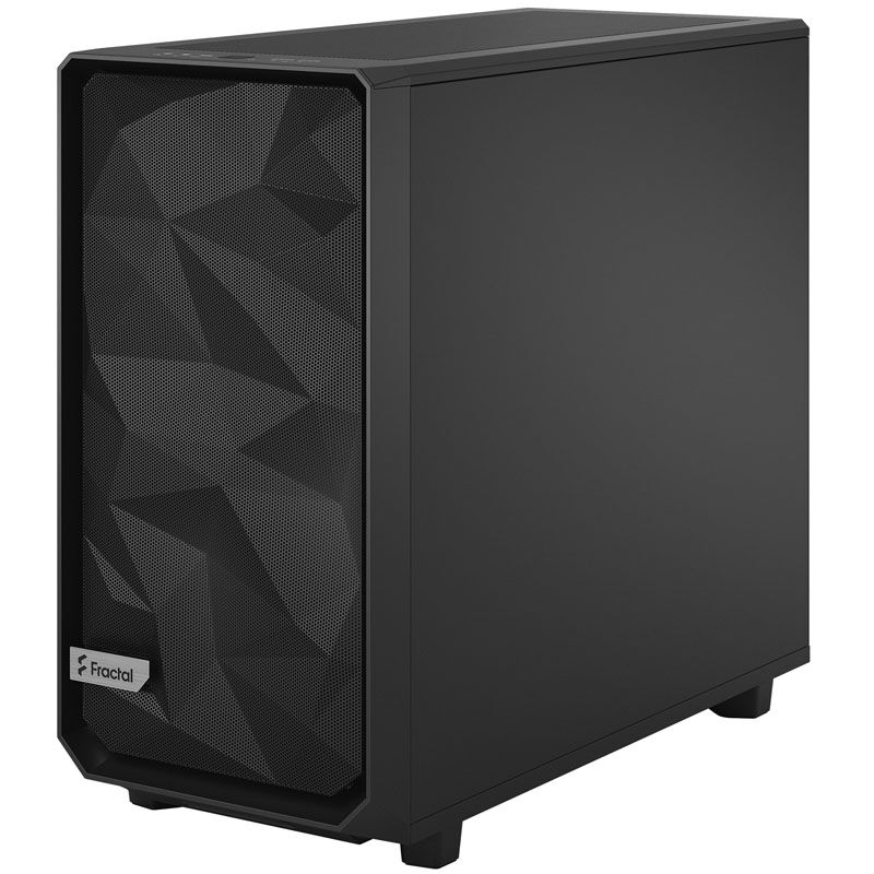 Fractal design Meshify 2 Black Solid Midi-Tower, black
