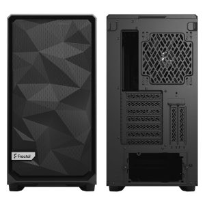 Fractal design Meshify 2 Black Solid Midi-Tower, black