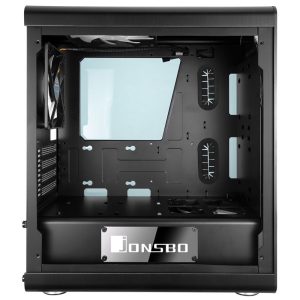 Jonsbo RM3 Micro-ATX case, tempered glass - black