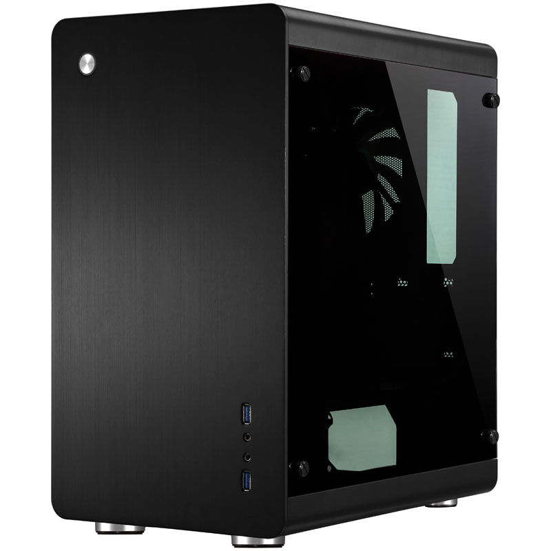 Jonsbo RM3 Micro-ATX case, tempered glass - black