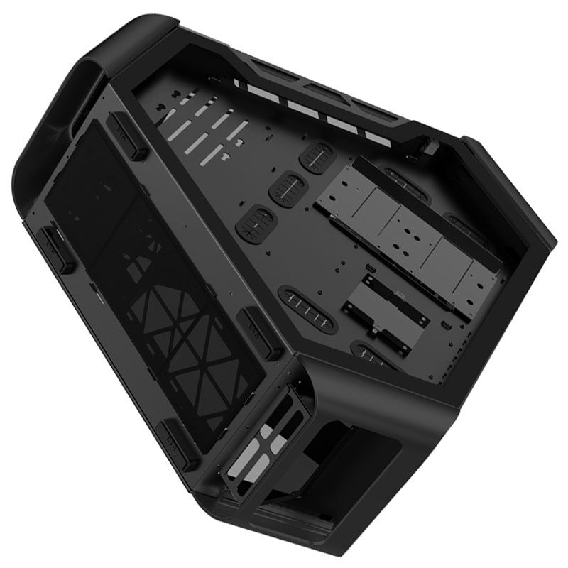 Jonsbo TR03-A Showcase, Tempered Glass - black