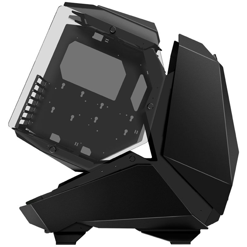 Jonsbo MOD5 Big-Tower Showcase, Tempered Glass - Black