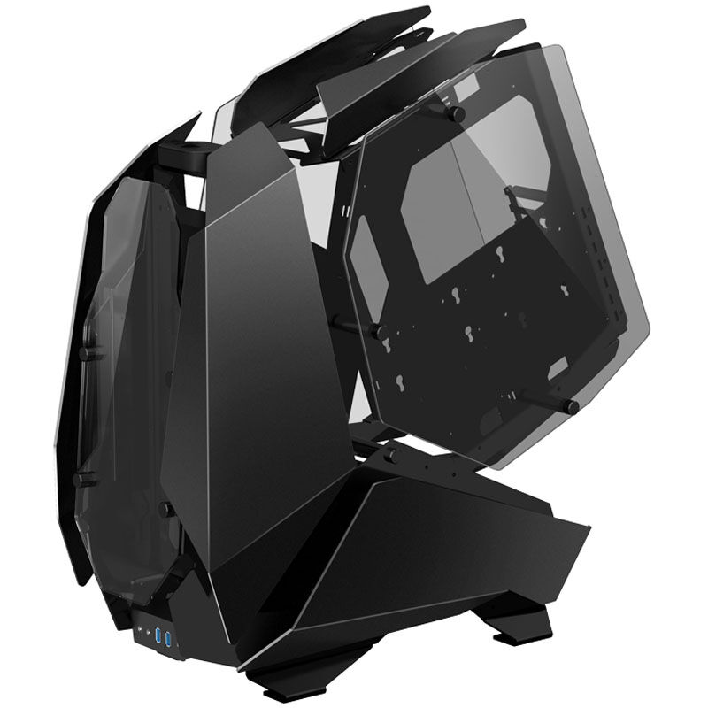 Jonsbo MOD5 Big-Tower Showcase, Tempered Glass - Black