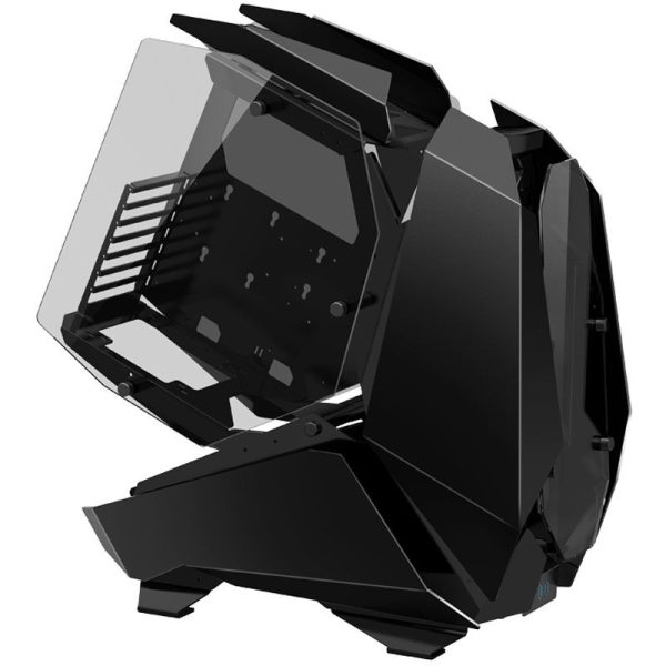 Jonsbo MOD5 Big-Tower Showcase, Tempered Glass – Black