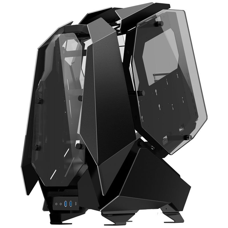 Jonsbo MOD5 Big-Tower Showcase, Tempered Glass - Black