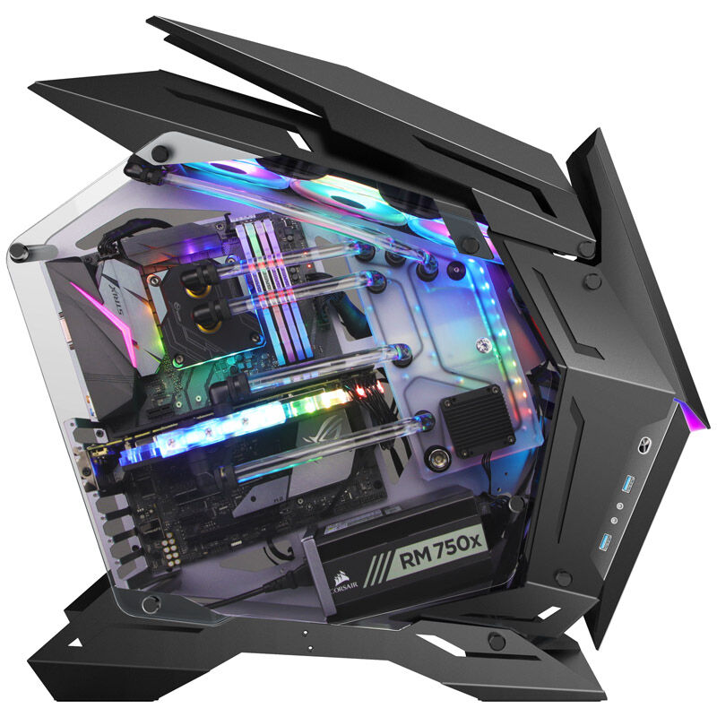 Jonsbo MOD3 Big-Tower Showcase, Tempered Glass - Black : image 8