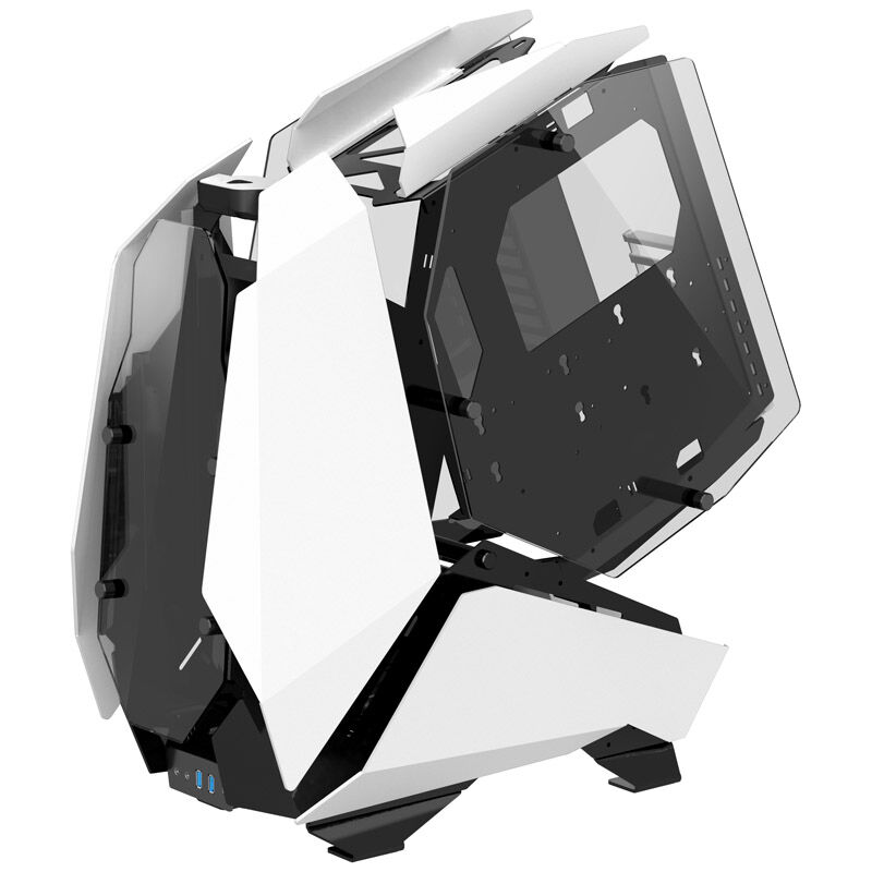 Jonsbo MOD5 Big-Tower Showcase, Tempered Glass - White