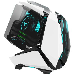 Jonsbo MOD5 Big-Tower Showcase, Tempered Glass - White