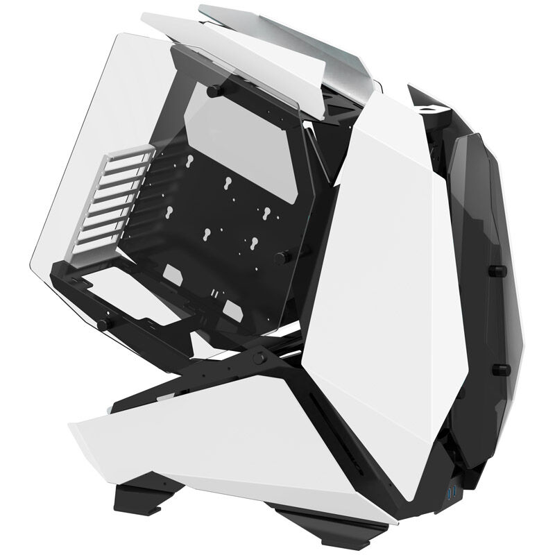 Jonsbo MOD5 Big-Tower Showcase, Tempered Glass - White