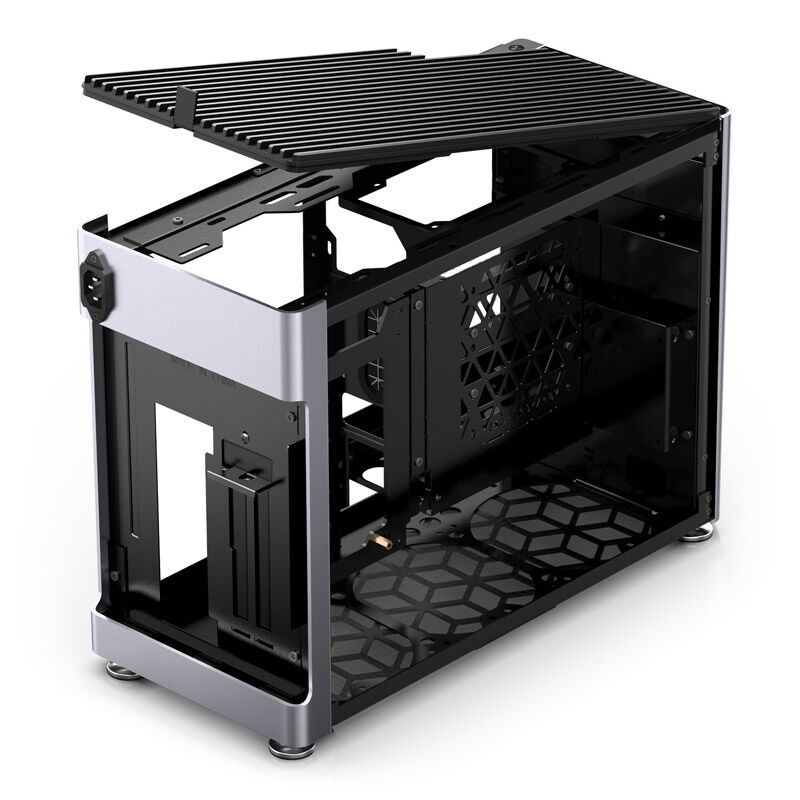 Jonsplus i100 Pro Mini-ITX case - silver