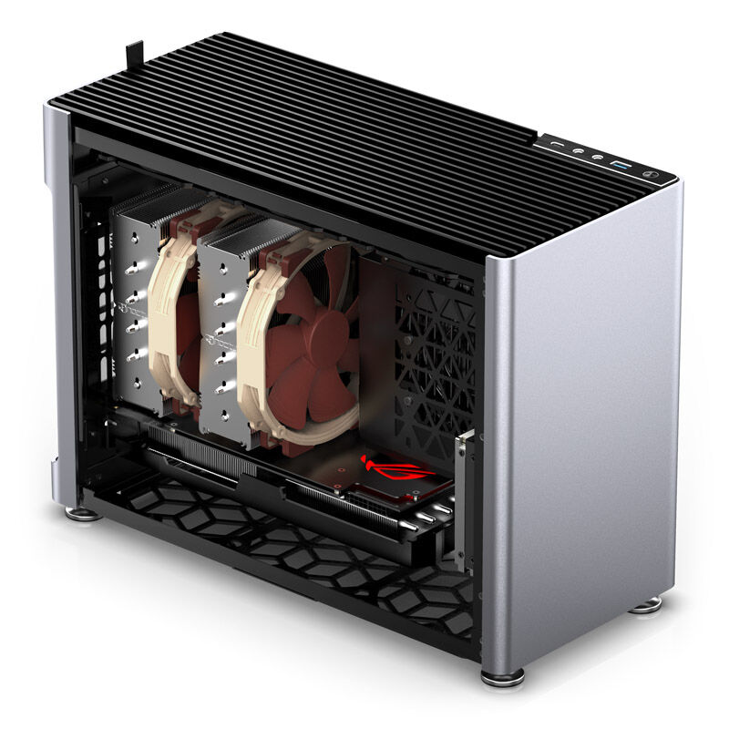 Jonsplus i100 Pro Mini-ITX case - silver