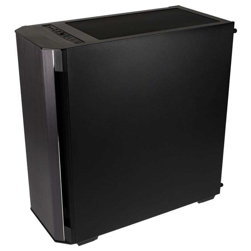 Kolink Refine RGB Midi-Tower, tempered glass - black