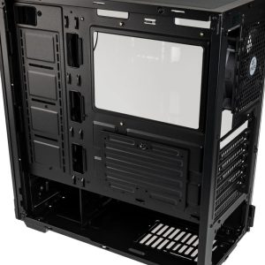 Kolink Refine RGB Midi-Tower, tempered glass - black