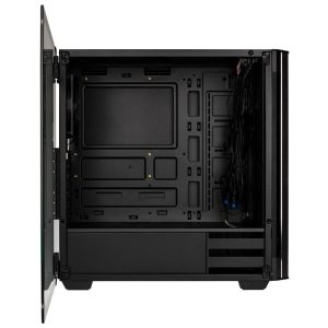 Kolink Refine RGB Midi-Tower, tempered glass - black