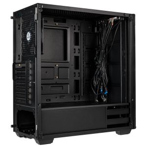 Kolink Refine RGB Midi-Tower, tempered glass - black