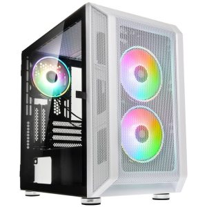Kolink Citadel Mesh RGB Micro-ATX case - white