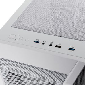 Kolink Citadel Mesh RGB Micro-ATX case - white