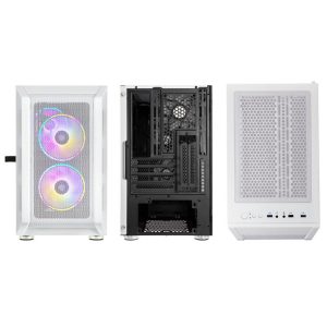 Kolink Citadel Mesh RGB Micro-ATX case - white