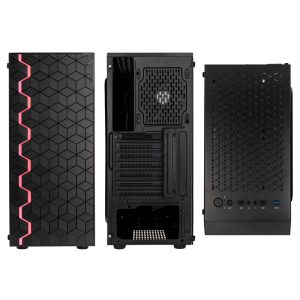 Kolink INSPIRE K8 ARGB MIDI Tower - Black