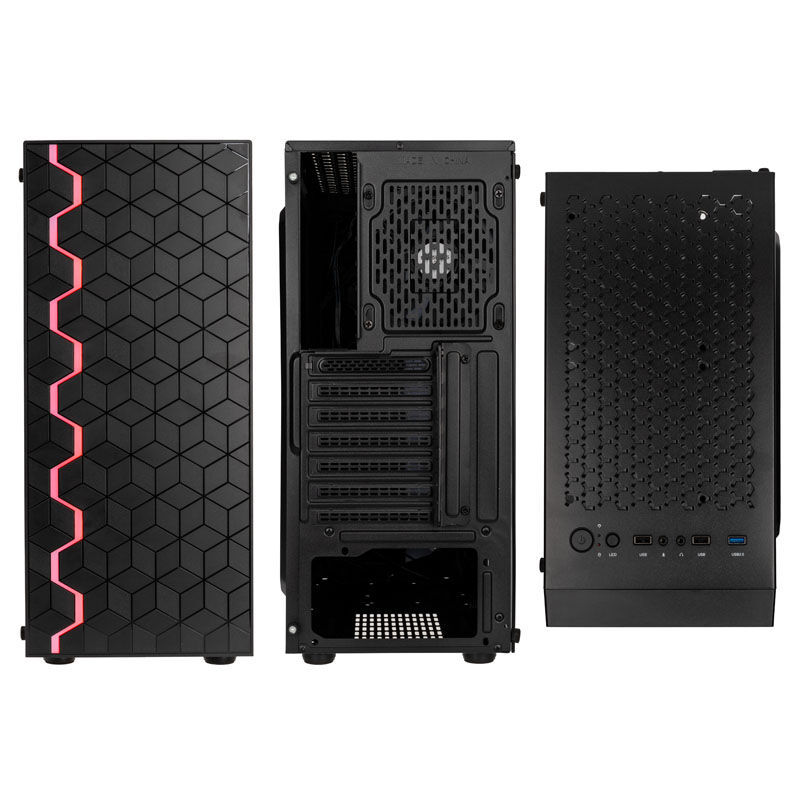 Kolink INSPIRE K8 ARGB MIDI Tower - Black