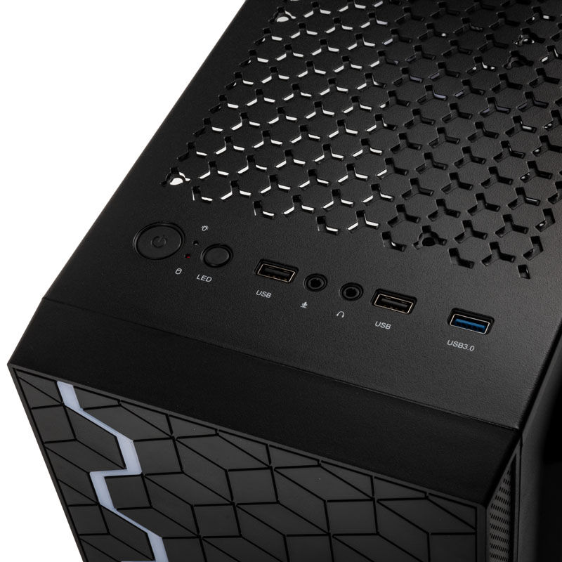 Kolink INSPIRE K8 ARGB MIDI Tower - Black