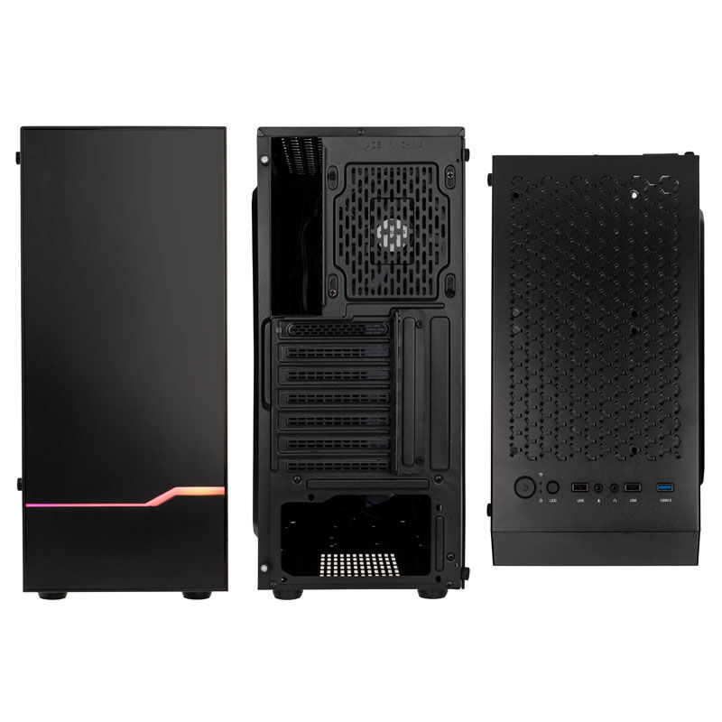 Kolink INSPIRE K9 ARGB MIDI Tower - Black
