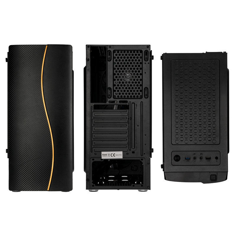 Kolink Inspire K5 ARGB Midi-Tower - Black Window