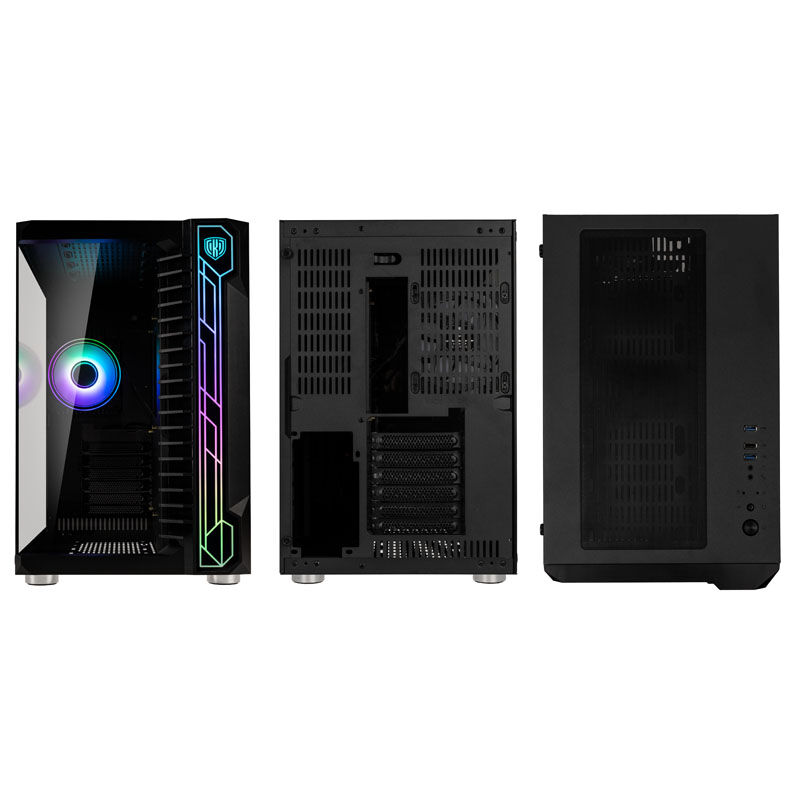 Kolink Unity Code X ARGB Midi-Tower - black window