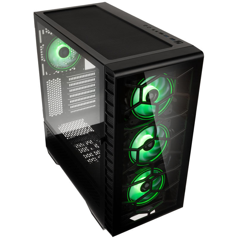 kolink Observatory Y ARGB midi tower - black