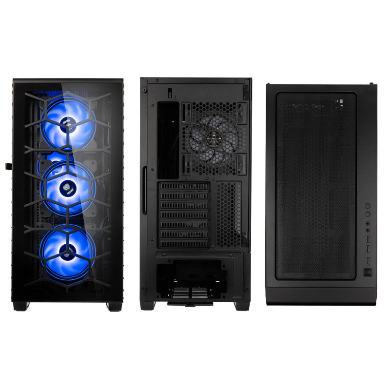 kolink Observatory Y ARGB midi tower - black