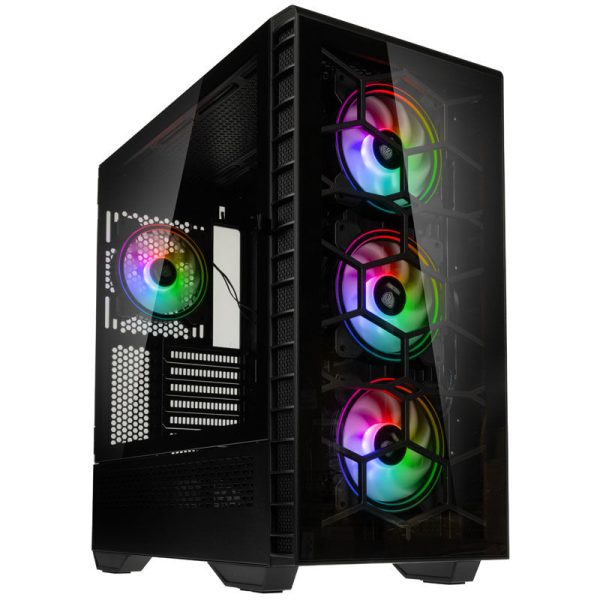 kolink Observatory Y ARGB midi tower – black