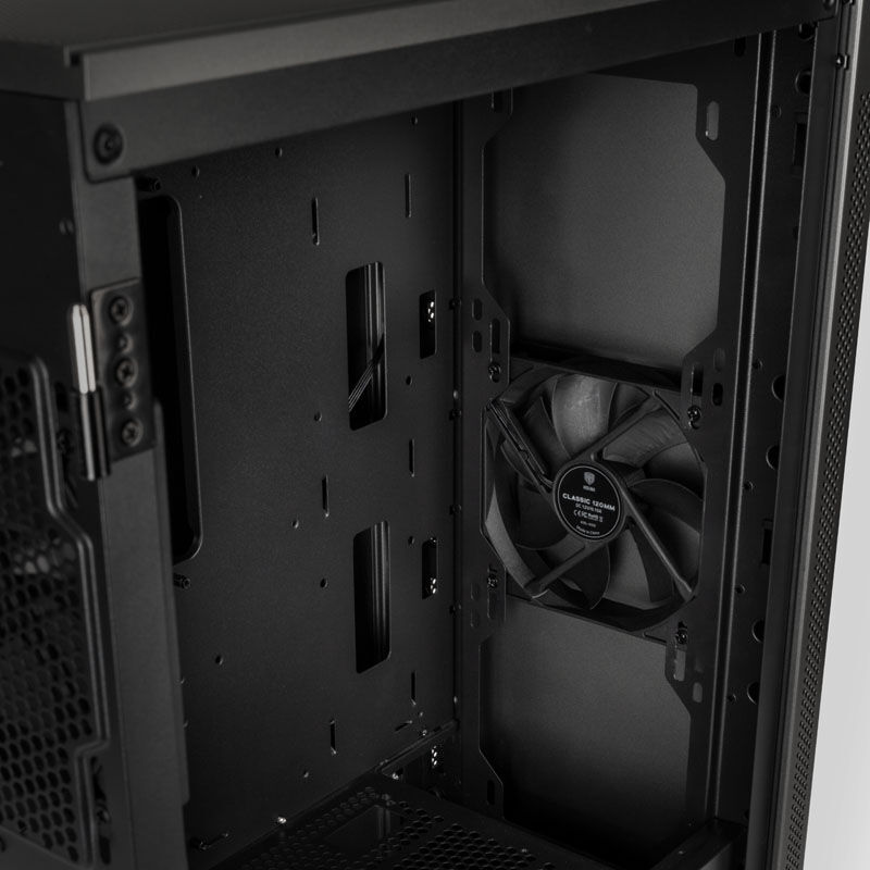 Kolink Stronghold Barricade Midi-Tower - Gunmetal Gray