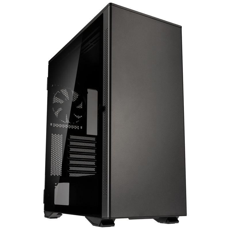 Kolink Stronghold Barricade Midi-Tower - Gunmetal Gray