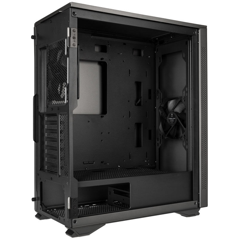 Kolink Stronghold Barricade Midi-Tower - Gunmetal Gray