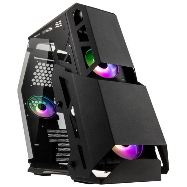 Kolink Big Chungus Shredded ARGB Showcase – black