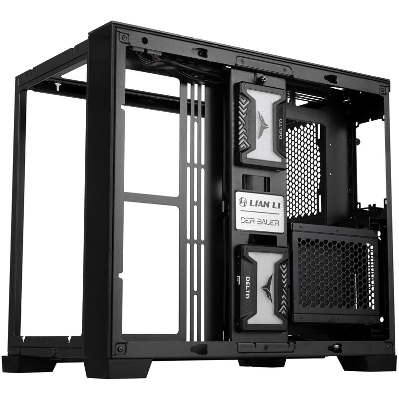 Lian Li O11 Dynamic Mini, Midi-Tower, Tempered Glass - black