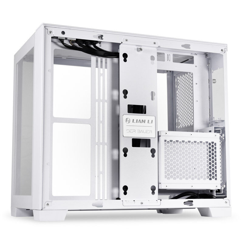 Lian Li O11 Dynamic Mini Snow Edition, Midi-Tower, Tempered Glass - white