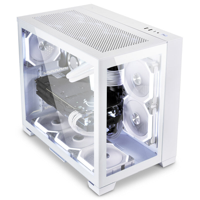 Lian Li O11 Dynamic Mini Snow Edition, Midi-Tower, Tempered Glass - white