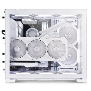 Lian Li O11 Dynamic Mini Snow Edition, Midi-Tower, Tempered Glass - white