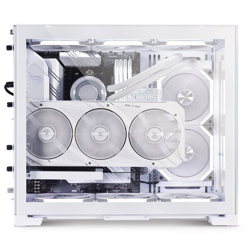 Lian Li O11 Dynamic Mini Snow Edition, Midi-Tower, Tempered Glass - white