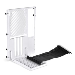 Lian Li O11D-1W-4 Mini Riser Card + PCI slot cover - PCIe 4.0, 200mm, white