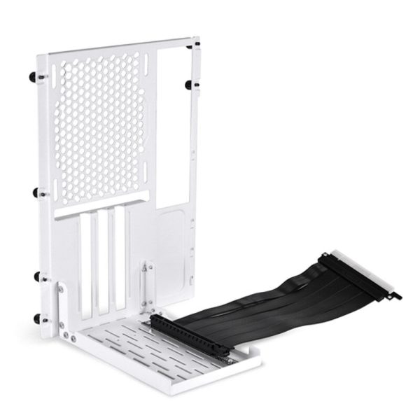 Lian Li O11D-1W-4 Mini Riser Card + PCI slot cover – PCIe 4.0, 200mm, white