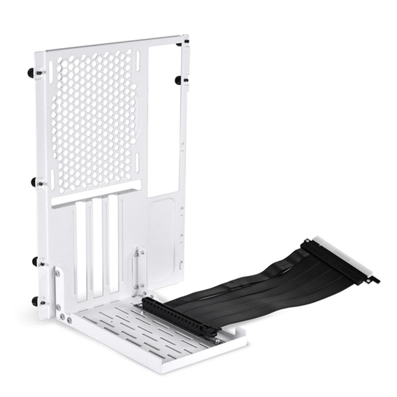 Lian Li O11D-1W-4 Mini Riser Card + PCI slot cover - PCIe 4.0, 200mm, white
