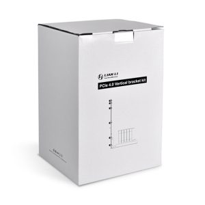 Lian Li O11D-1W-4 Mini Riser Card + PCI slot cover - PCIe 4.0, 200mm, white