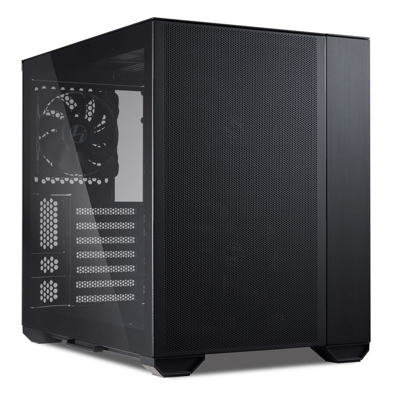 Lian Li O11 Air Mini, Midi-Tower, Tempered Glass - black